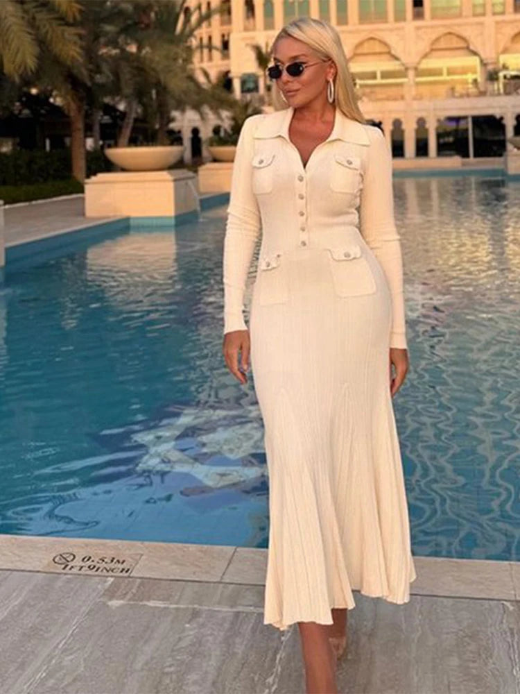 Octavia Knitted Dress